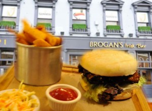 Ribeye Steak Burger bei Brogans