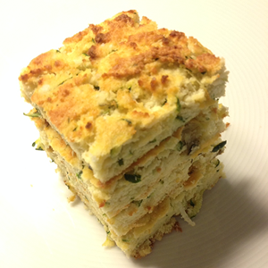 Zucchinibrot mit Kokosmehl